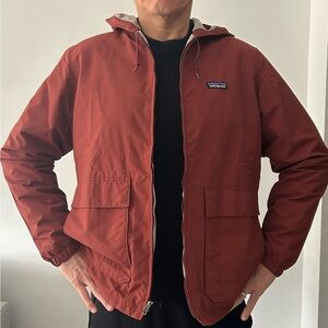 Patagonia Men’s lined baggies jacket SzM